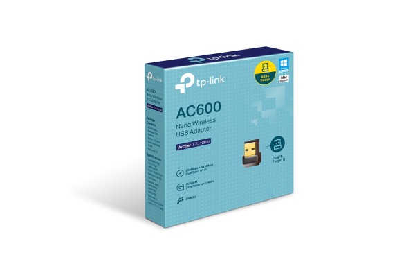 TP-LINK Nano Wireless USB Adapter Archer T600U Archer T600U Nano