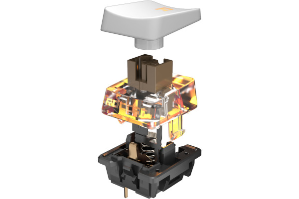 ROCCAT Vulcan 122 AIMO, brown Switch ROC-12-945-BN Gaming Keyboard, CH-Layout