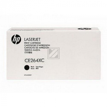 HP Toner-Kartusche Contract (nur für Vertragskunden) schwarz HC (CE264XC, 64XC)