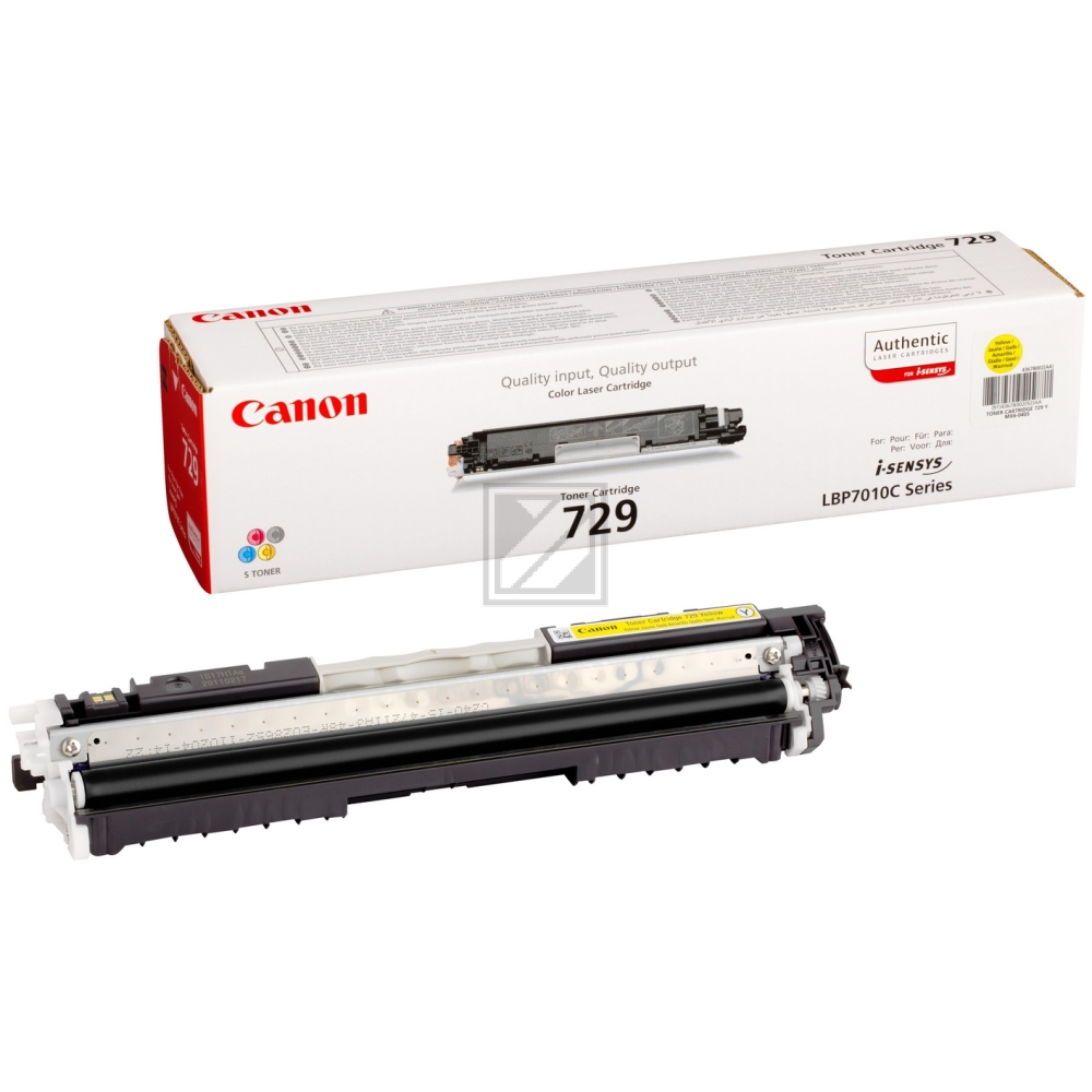 Canon Toner-Kit gelb (4367B002, 729)