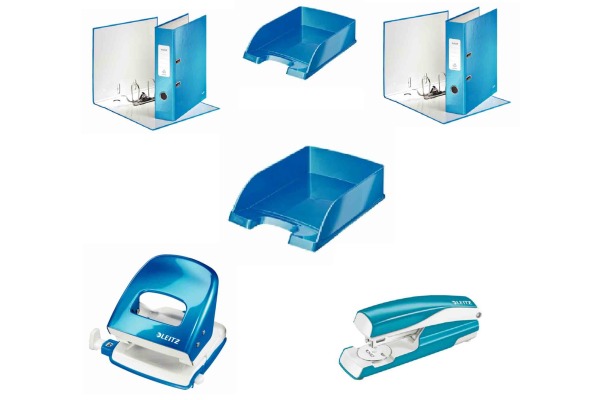 LEITZ Active Locher WOW 1-2mm 17286036 blau für 1-2 Blatt