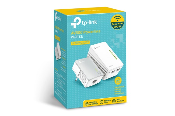 TP-LINK WLAN Powerline Repeater Kit TLWPA4220 300Mbps
