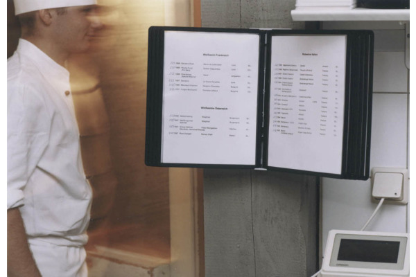 DURABLE SHERPA Tafelträger 562110 grau für 10 Tafeln o/Tafeln