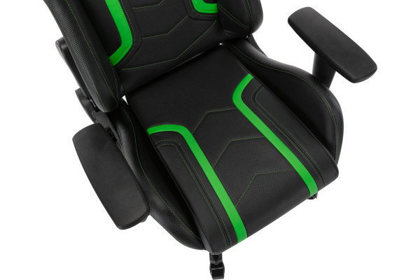 L33T Energy Gaming Chair PU green 160364