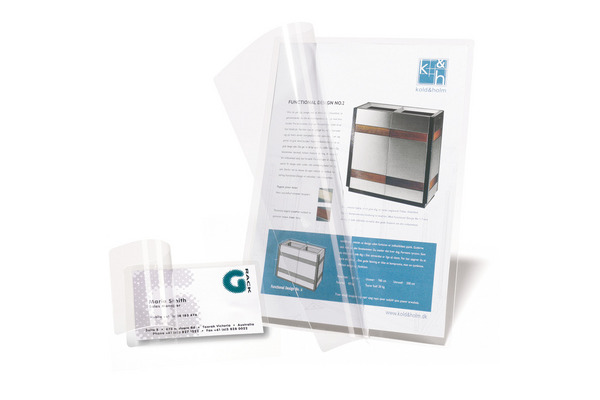3L Laminiertasche 54x86mm 11011 glanz 10 Stk