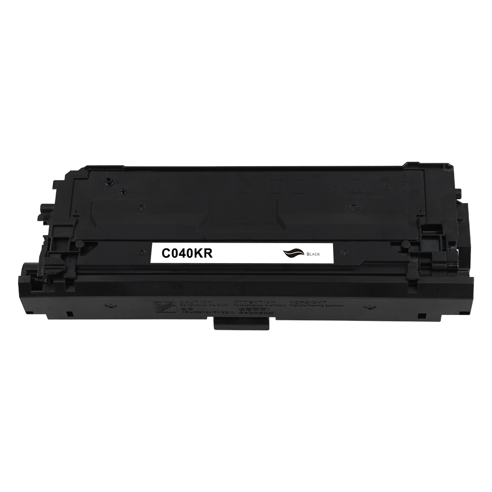 Premium Tonerkartusche baugleich mit Canon Cartridge 040K. Farbe: Schwarz, 6300 Seiten