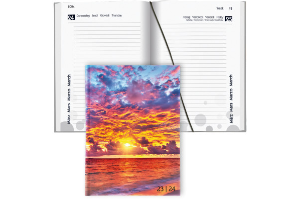 BIELLA Schüleragenda Beach 23/24 806514840024 1T/1S, FSC 12x16.5cm