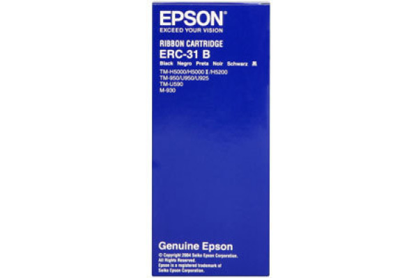 Epson Farbband Nylon schwarz (C43S015369, ERC-31B)