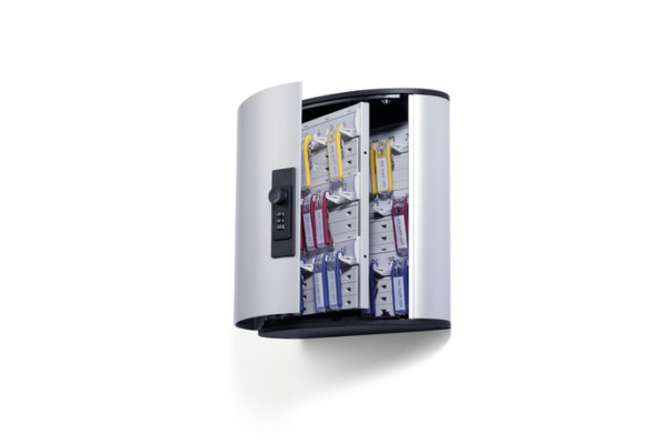 DURABLE Schlüsselkasten KEYBOX 36 CODE 196623 silber 302x280x118mm