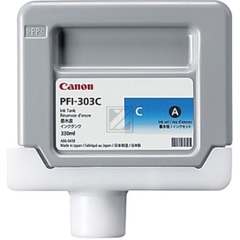 Canon Tintenpatrone cyan (2959B001, PFI-303C)