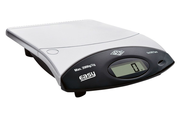 WEDO Briefwaage Easy 482200 Tragkraft bis 2kg 20.7x16x4cm