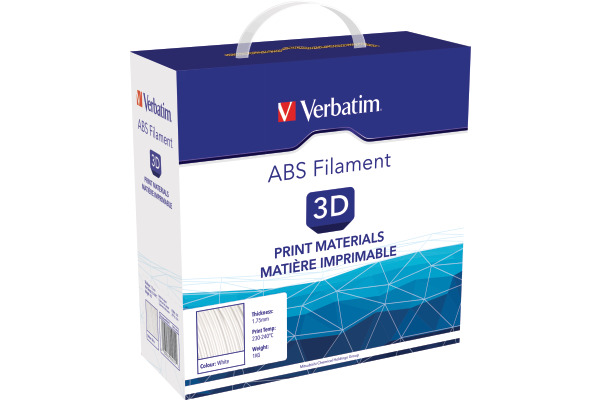 VERBATIM ABS Filament white 55011 1.75mm 1kg