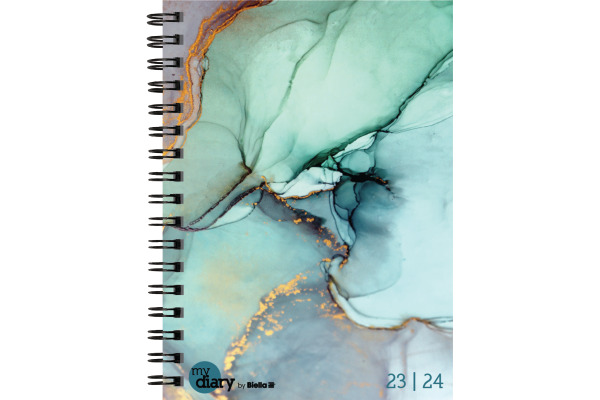 BIELLA Schüleragenda Style 23/24 806517890024 3½T/1S, Wire-O 12x16.5cm