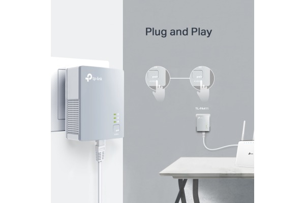 TP-LINK Powerline Starter Kit TL-PA411 KIT KIT