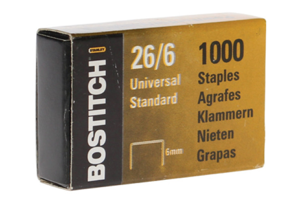 BOSTITCH Heftklammern 6mm 26061MGAL 1000 Stück