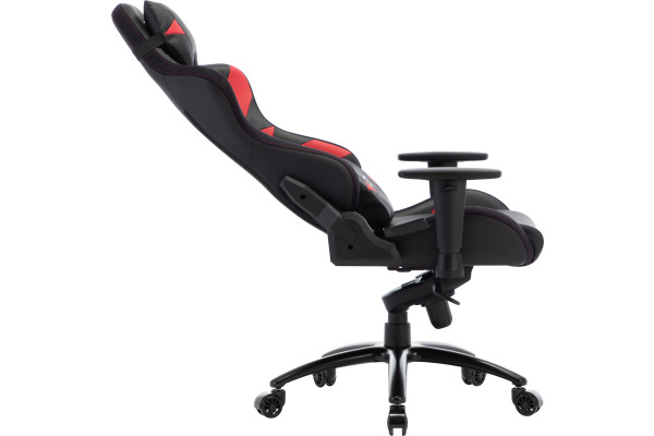 L33T Elite V4 Gaming Chair PU 160368 Black/Red decor