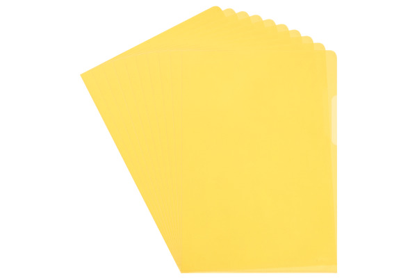 BIELLA Sichthülle Everyday PP A4 18341120U 120my, gelb 100 Stück