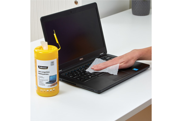 FELLOWES Oberflächen-Reinigungstücher 9971509 100 Stück