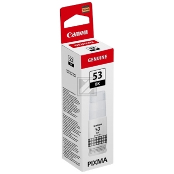 Canon Tintennachfüllfläschchen schwarz (4699C001, GI-53BK)