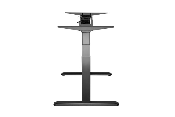 ICY BOX Hubtischgestell IB-EW205B-T schwarz, höhenverstellbar