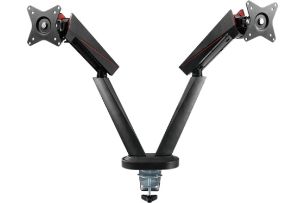 DELTACO Pro Gaming Dual Monitor Arm GAM-102 w Springs