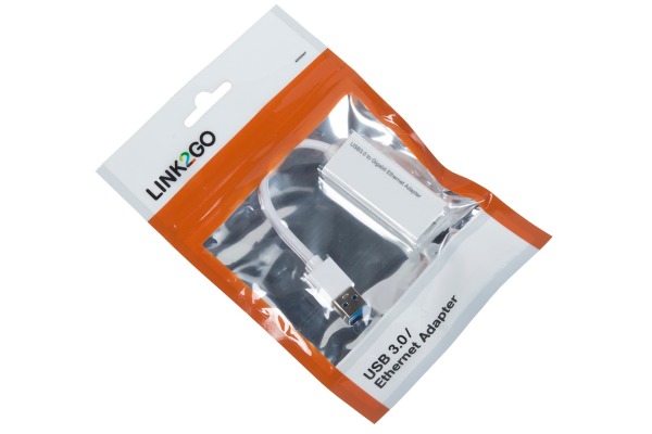 LINK2GO USB 3.0 - Ethernet Adapter AD1511BP 1xRJ45