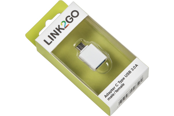 LINK2GO Adapter C Type - USB 3.0 A AD6111WB male/female