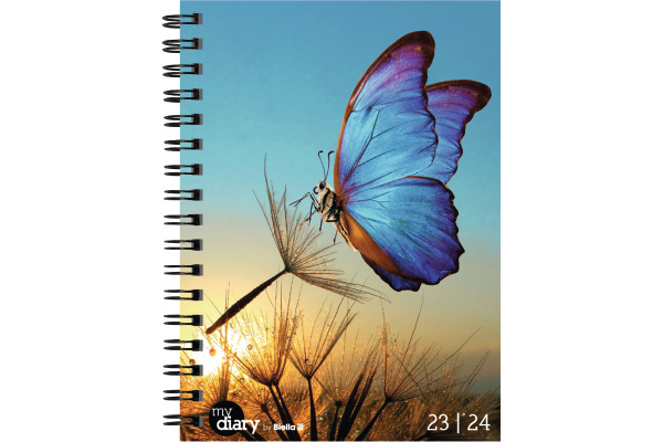 BIELLA Schüleragenda Animals 23/24 806517830024 3½T/1S, Wire-O 12x16.5cm