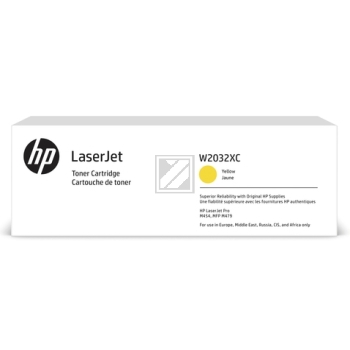 HP Toner-Kartusche JetIntelligence Contract (nur für Vertragskunden) gelb HC (W2032XC, 415X)