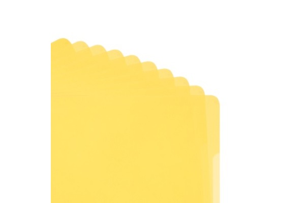 BIELLA Sichthülle Everyday PP A4 18341120U 120my, gelb 100 Stück