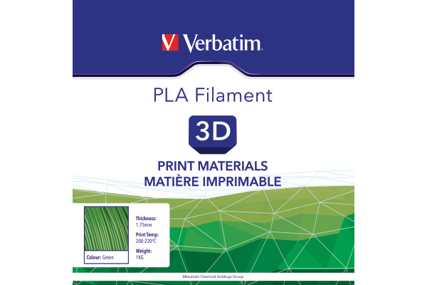 VERBATIM PLA Filament green 55271 1.75mm 1kg