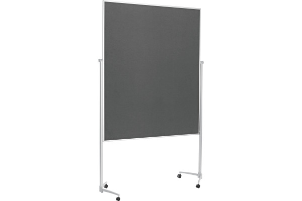 MAGNETOPLAN Design-Moderatorentafel Evo+ 1151101 Filz, grau 1200x1500mm