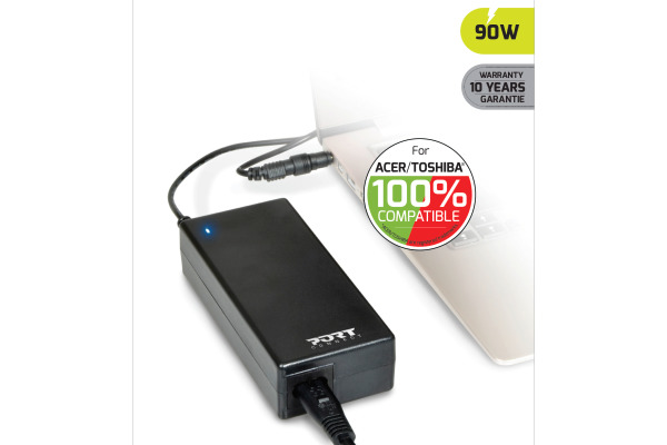 PORT PowerSupply 90W ACER/TOSHIBA 900007-ACTO black