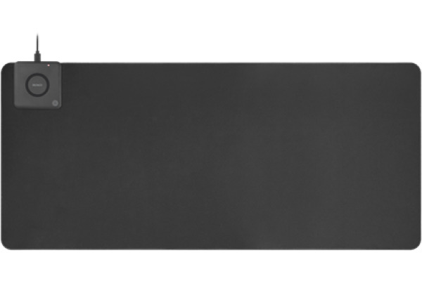 DELTACO Extra wide mousepad DELC-0100 & wireless charge 90x40