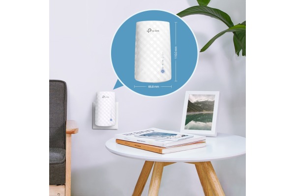 TP-LINK AC750 Wi-Fi Range Extender RE190 3 internal antennas
