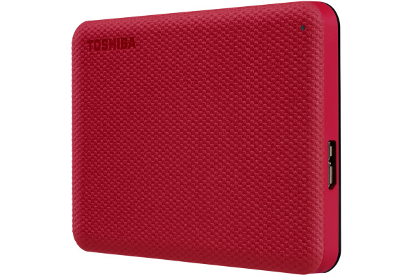 TOSHIBA HDD CANVIO Advance 2TB HDTCA20ER3AA USB 3.2 Gen 1, 2.5 inch red