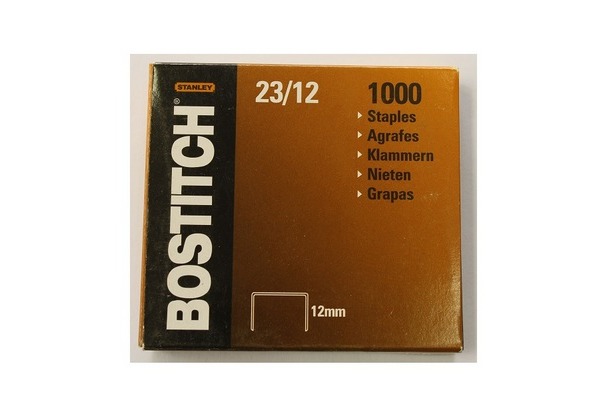 BOSTITCH Heftklammern 12mm 23-12-1M 1000 Stück