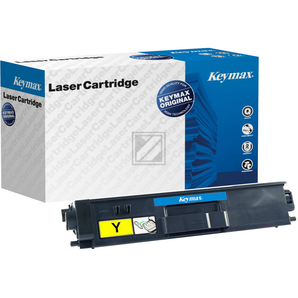 Keymax Toner-Kartusche schwarz (TN-910YKEY) ersetzt TN-910Y