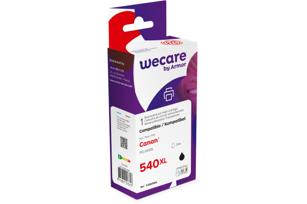 Wecare Tintenpatrone schwarz (K20611W4) ersetzt PG-540XL