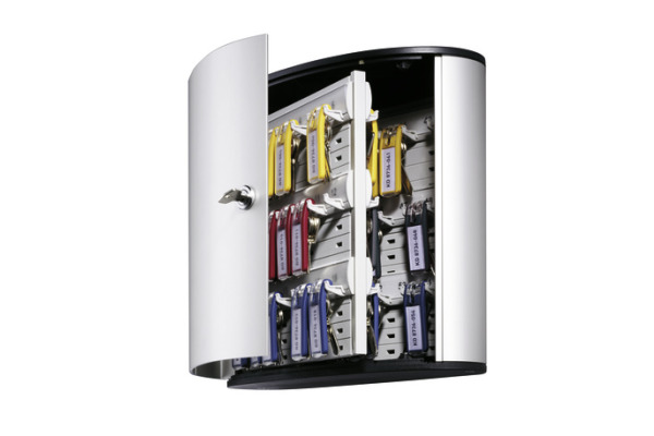 DURABLE Schlüsselkasten KEYBOX 72 195523 silber 302x400x118mm