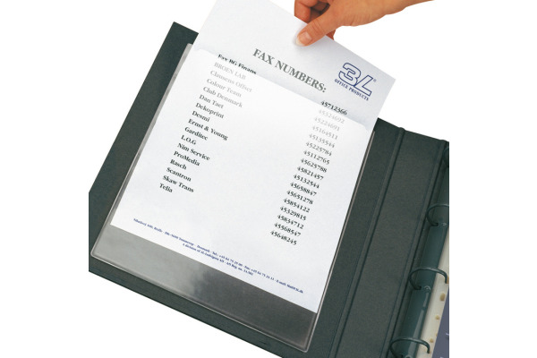 3L Sichttasche PP A4 10090 transparent,selbstkl. 10 Stück