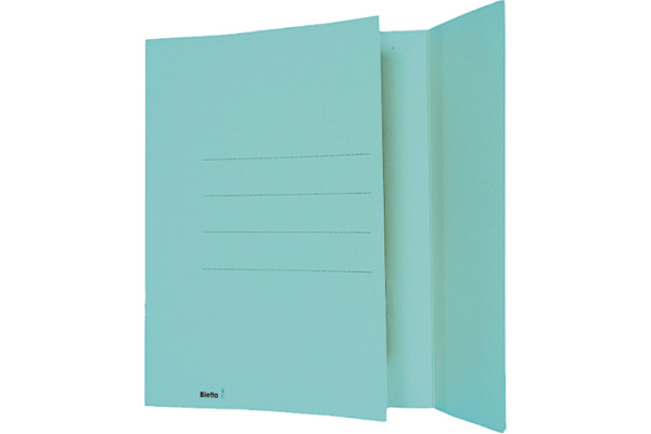 BIELLA Einlagemappen A4 25040105U blau, 240g, 90 Blatt 50 Stück