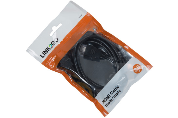 LINK2GO HDMI Cable HD1013KLP male/male, 2.0m