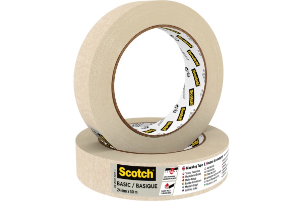 SCOTCH Abdeckband Basic 24mmx50m BASIC2450 beige