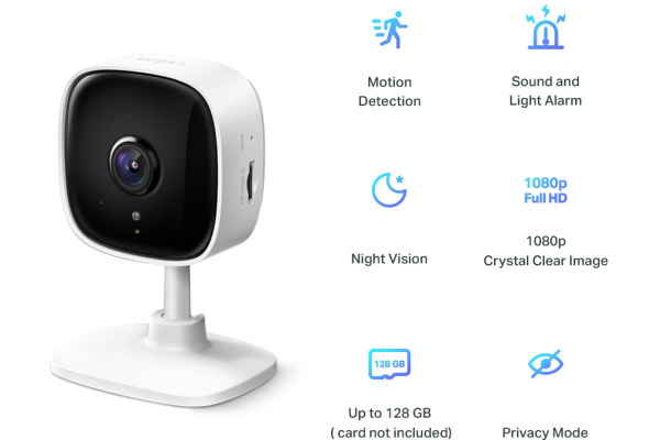 TP-LINK Home Security WiFi Camera TC60