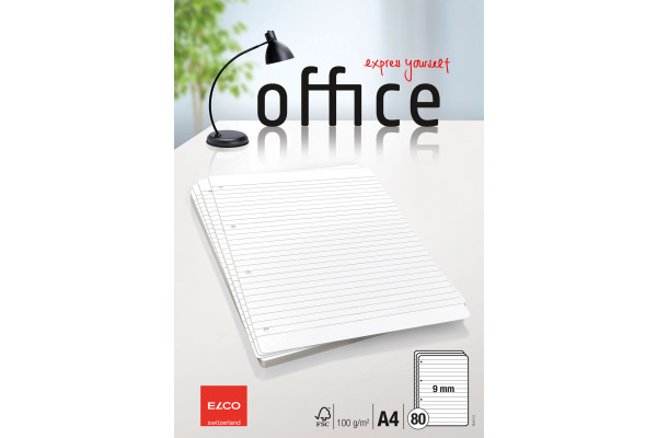 ELCO Ringbucheinlagen A4 74417.15 100g 80 Blatt