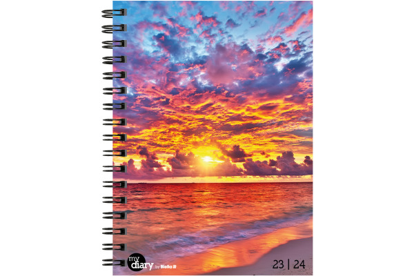 BIELLA Schüleragenda Beach A5 23/24 806537840024 3½T/1S, Wire-O 14.5x20.5cm