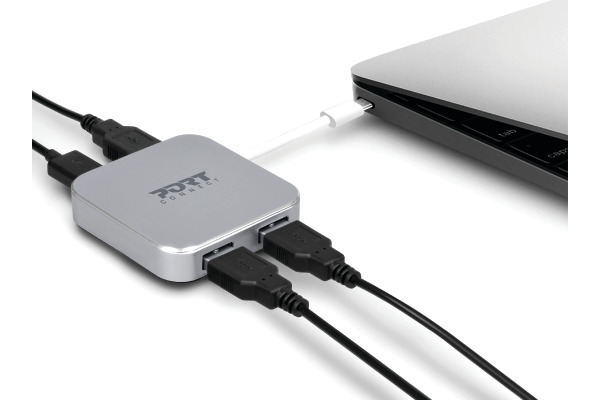 PORT USB Hub 4 Ports 900123 Typ C