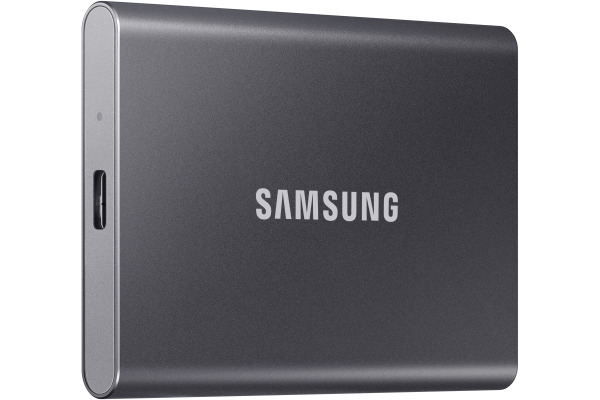 SAMSUNG MEMORY SSD Portable T7 500GB MU-PC500T/WW USB 3.1 Gen. 2 Titan Grey