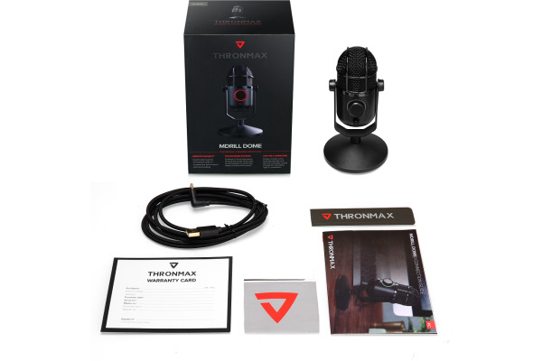 THRONMAX Mdrill DOME M3 Jet Black